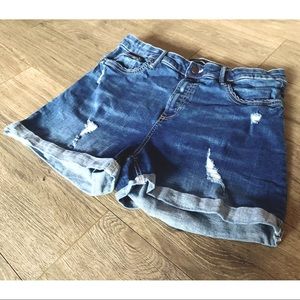 Fashion Nova high waist jean shorts